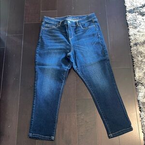 New York & Company Dark Blue Denim Jeans